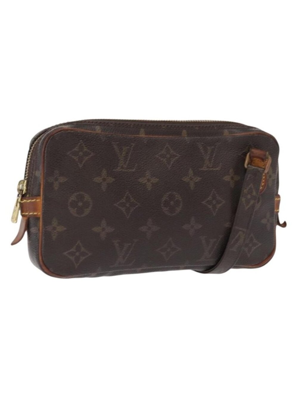 Authentic LOUIS VUITTON Monogram Marly Bandouliere Shoulder Bag M51828 LV